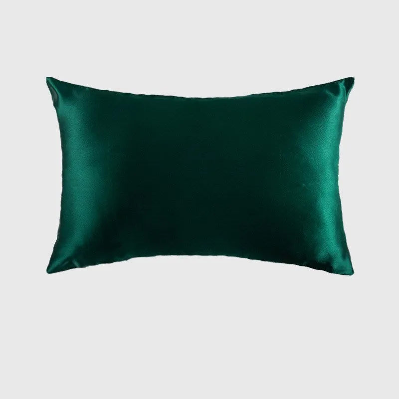Double-Sided Silk Zipper Pillowcase 19 mommes - Bellarte Enchanté Double-Sided Silk Zipper Pillowcase 19 mommes